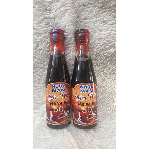  Nước Mắm Ăn Dặm Thiên Ngư Mẹ Và Bé 50 Độ Đạm 200ml - 100% Từ Cá Cơm Tươi 