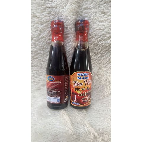  Nước Mắm Ăn Dặm Thiên Ngư Mẹ Và Bé 50 Độ Đạm 200ml - 100% Từ Cá Cơm Tươi 