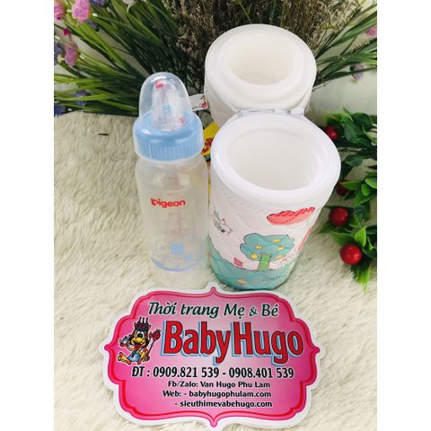  BÌNH Ủ SỮA CHO BÌNH CỔ HẸP ĐƠN/ĐÔI JIADING (giao hoạ tiết ngẫu nhiên) 