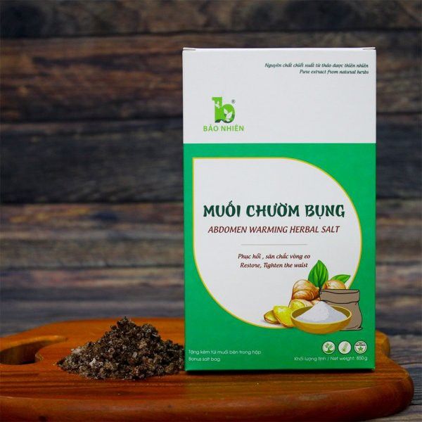  Muối Chườm Bụng Giảm Eo - Mờ Rạn Cho Mẹ Sau Sinh Bảo Nhiên 