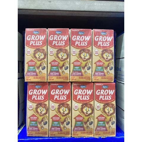  Lốc 4 hộp sữa bột pha sẵn Dielac Grow Plus 110ML/180ML 
