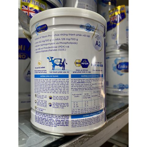  Sữa bột Enfamil A2 số 1 350g-800g 