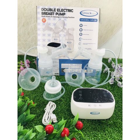  Máy hút sữa điện đôi Gluck Baby GP38 Plus - Bảo hành 1 năm 