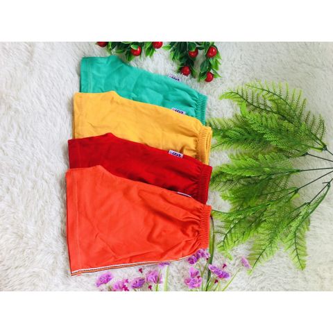  SET 5 Quần Ngắn Màu FANY cho bé (Từ 3 đến 25kg)- Quần cotton màu 