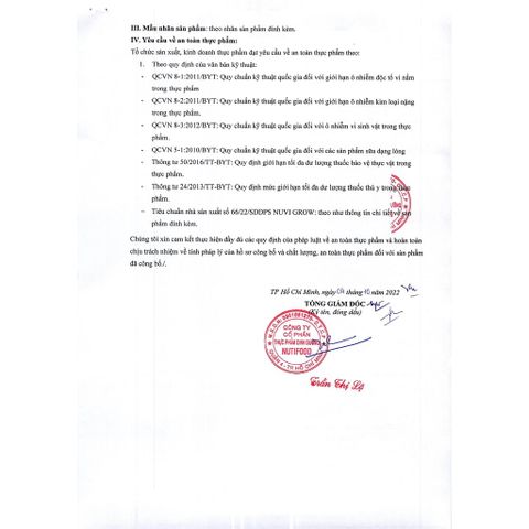  Sữa Nuvi GROW 2+ 900g 