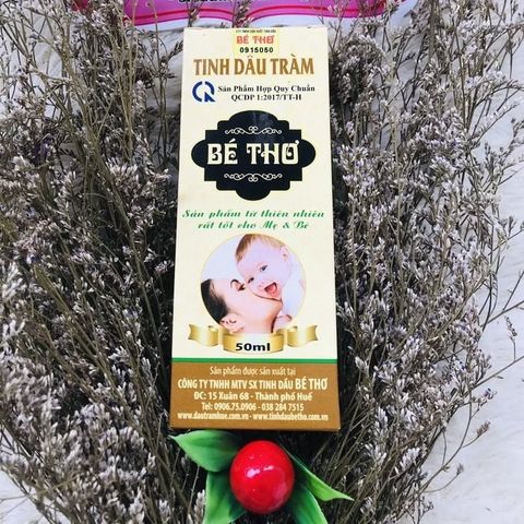  Tinh dầu tràm nguyên chất Bé Thơ Huế 50ml 