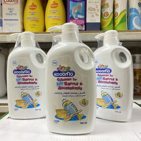  Nước rửa bình sữa Kodomo Thái Lan Chai 750ml- Bịch 700ml 