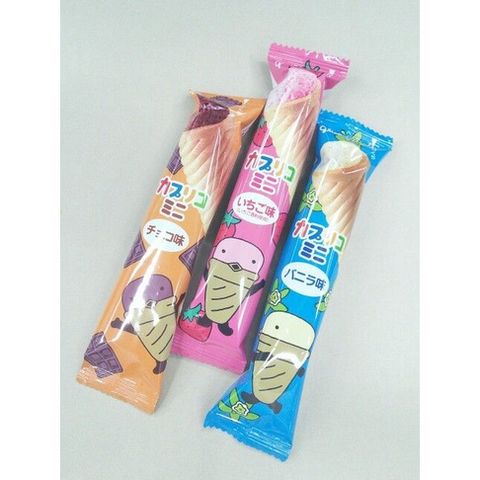  Bánh ốc quế Glico Mini Caplico - gói 10 chiếc 