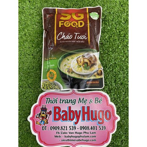  [CHÍNH HÃNG HÀNG CÔNG TY] Cháo tươi SG FOOD ăn dặm cho bé đủ vị KHÔNG CHẤT BẢO QUẢN 