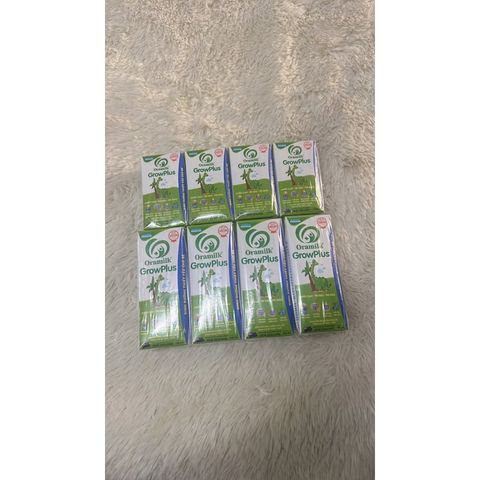  sữa pha sẳn Oramilk grow plus 180ml/110ml cho bé trên 1tuổi 