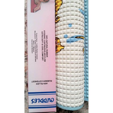  Nệm Mát Cao Su Chống Thấm Cho Bé Cuddles ( 60x90cm ) 
