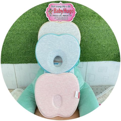 Gối Cao Su Non Cao Cấp Chống Bẹp Đầu Cho Bé Sơ Sinh 