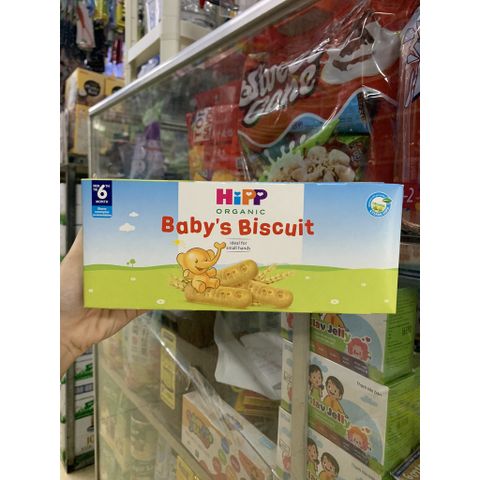  [MẪU MỚI] Bánh ăn dặm cho bé HiPP 180G 
