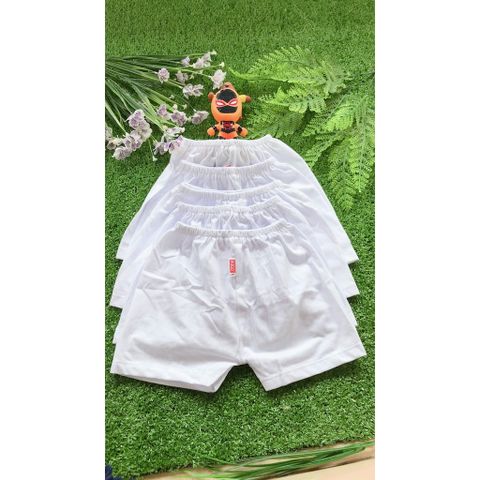  Set 5 quần đùi HUGO trắng cho bé ( từ sơ sinh đến 55kg) 