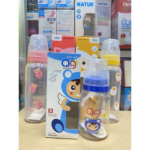  Bình sữa Agi Cổ Nhỏ  Bình 60ml - 140ml-250ml 