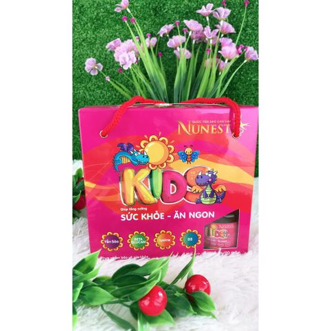  Lốc yến cho bé Nunest Kid vị Vani (6 lọ x 70ml) 