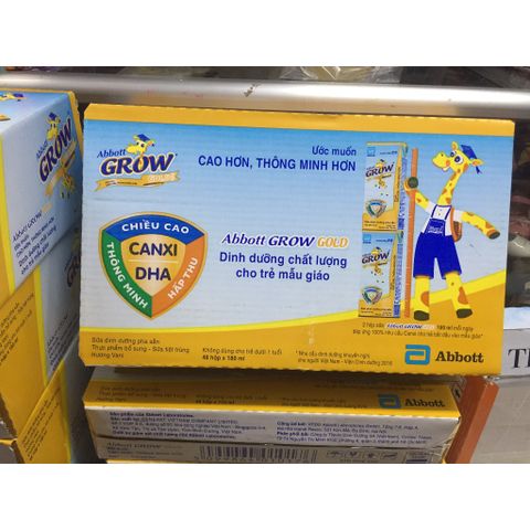  thùng sữa nước Abbott grow 180ml 