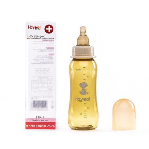  Bình Sữa i.byeol Cổ Hẹp 150ml/250ml Nhựa Kháng Khuần 99% 