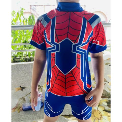  Đồ Bơi Bé Trai Liền Thân Tay Ngắn Bé từ 18-32kg 