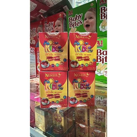  YẾN NUNEST em bé vani/dâu lọ 70ml 