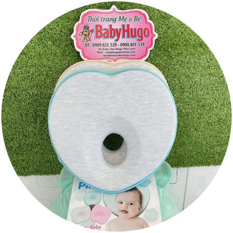  Gối Cao Su Non Cao Cấp Chống Bẹp Đầu Cho Bé Sơ Sinh 