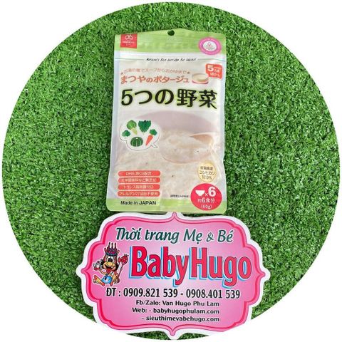  [HSD T10/2022] Cháo gạo khô NHẬT Matsuya Rau & Rong Biển / 5 Loại Rau Củ / Cá Và Rau / Cà Chua Và Nấm 60g 