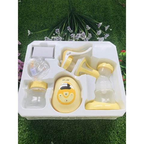  Máy hút sữa điện đơn 3 trong 1 Yoomi - Bảo hành 1 năm 