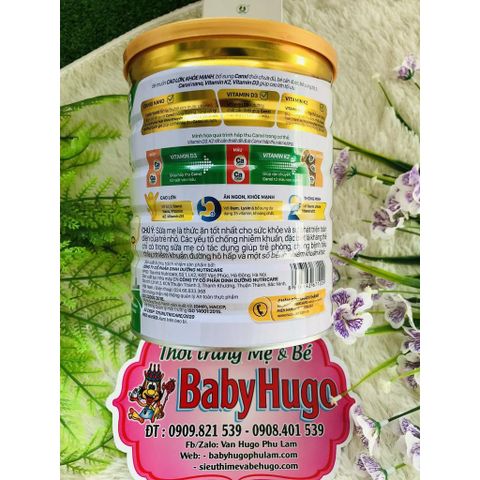  Sữa bột Smarta Grow Phát triển Chiều Cao Não bộ (Lon 900g) 