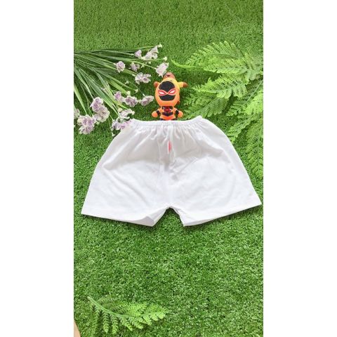  Set 5 quần đùi HUGO trắng cho bé ( từ sơ sinh đến 55kg) 