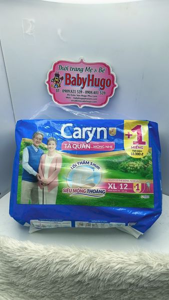  TÃ QUẦN NGƯỜI LỚN CARYN XL 12 MIẾNG 