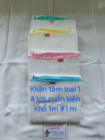  khăn tắm gac nhật cho bé 3lớp/4lớp 
