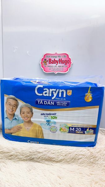  Tã Dán Người Lớn Caryn Size M-L 20 Miếng 