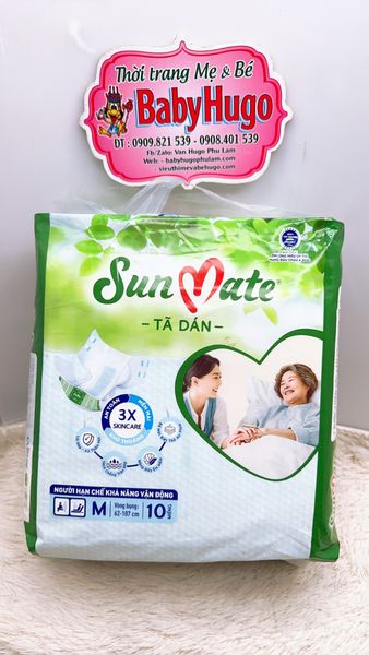  Tả dán người già Sun Mate  SIZE M/L/XL/Tấm lót 