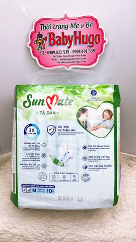  Tả dán người già Sun Mate  SIZE M/L/XL/Tấm lót 