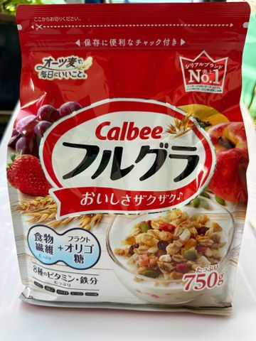 [HÀNG MỚI VỀ] Ngũ cốc Calbee Nhật 800G 