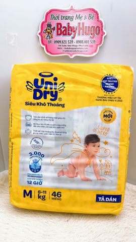  Tã dán Unidry Đủ size M42 / L38/ XL34 miếng 