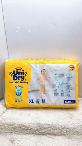  Tã Dán Unidry Size M42/L38/XL34 