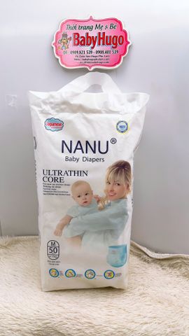  Tả quần Nanu hàng chính hãng xuất Nhật 50 miếng sz M/L/XL/XXL/XXXL 