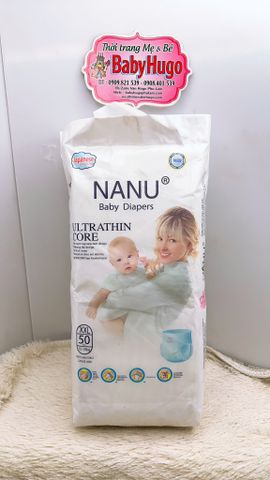  Tả quần Nanu hàng chính hãng xuất Nhật 50 miếng sz M/L/XL/XXL/XXXL 