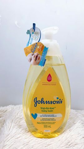  [Mẫu mới] SỮA TẮM GỘI JOHNSONS BABY 500ML/200ML 