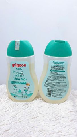  [MẪU MỚI] Sữa Tắm Gội Pigeon Cho Bé 200ml 