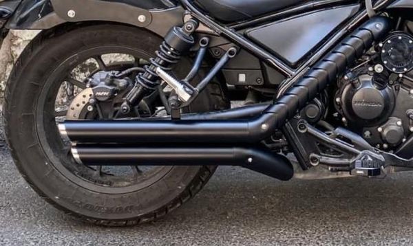 Rebel 250-500 Exhaust - Gem Classic V2 – Javimotorcycle