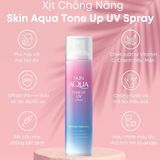  Xịt Chống Nắng Rohto Skin Aqua Tone Up UV Essence SPF50+ PA++++ 70g 