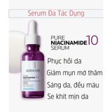  Serum Giảm Thâm Nám La Roche-Posay Pure Niacinamide 10 30ml 
