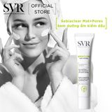  SVR - Kem Dưỡng SVR Giảm Mụn, Bóng Nhờn & Se Lỗ Chân Lông 40ml Sebiaclear Mat + Pores 