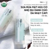  [HCM]Sữa Rửa Mặt Re:p Dưỡng Ẩm Cho Mọi Loại Da Organic 150ml Natural Origin Gentle Pure Cleanser 