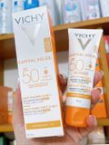  Kem Chống Nắng Vichy Thoáng Mịn Ngăn Sạm Da Có Màu 50ml 