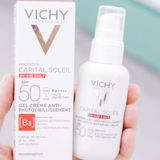  Gel Chống Nắng Vichy Bảo Vệ Da, Ngừa Thâm Nám Capital Soleil UV Age Daily SPF 50 - 50ml 