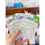  [ Sample Gói] Sữa Rửa Mặt Cerave Hydroting Cleanser Da thường và Da khô 7ml 