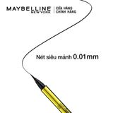  [HCM]Bút Kẻ Mắt Nước Sắc Mảnh Maybelline HyperSharp Liner Màu Đen 0.5g 